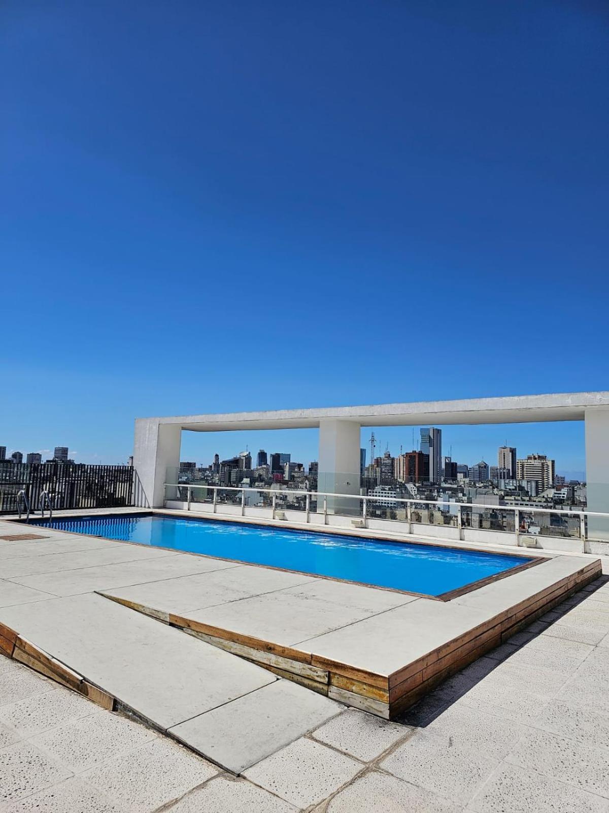 Centrico, Ideal Parejas, Vista Panoramica, Con Piscina Buenos Aires Buitenkant foto