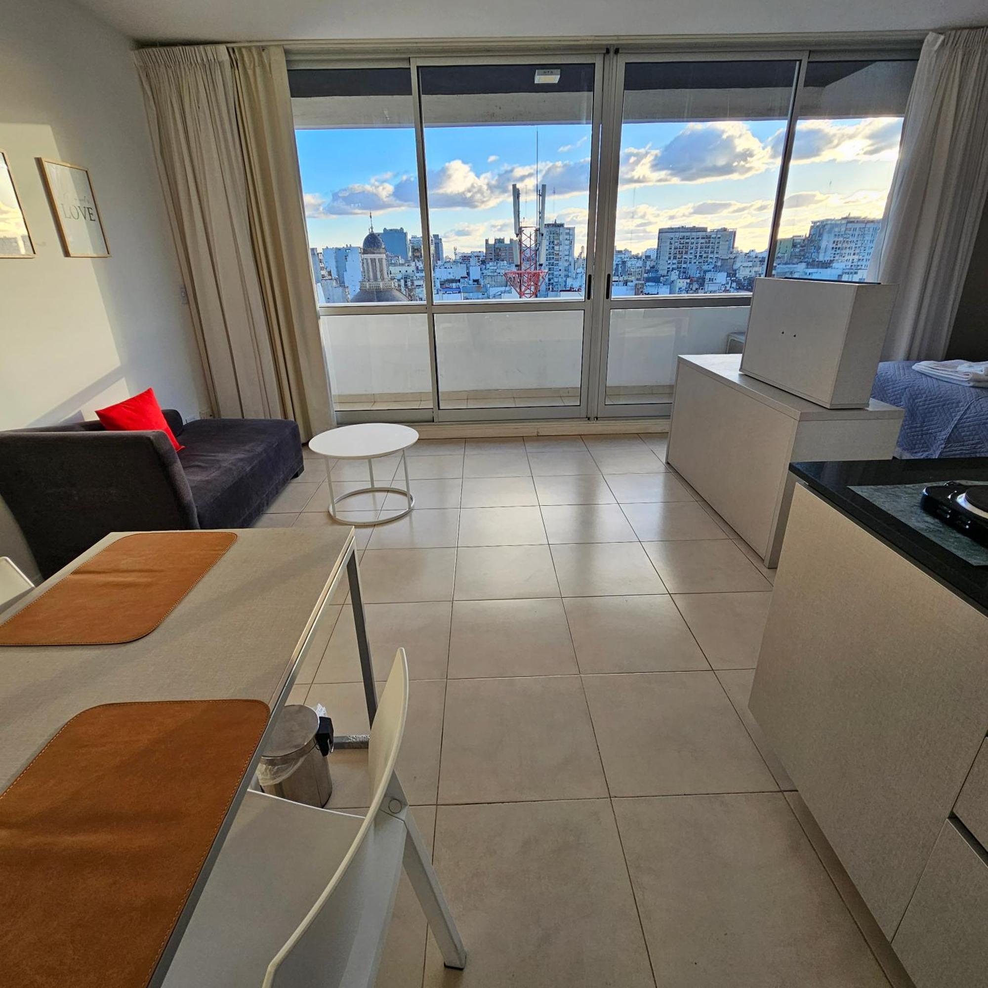 Centrico, Ideal Parejas, Vista Panoramica, Con Piscina Buenos Aires Kamer foto