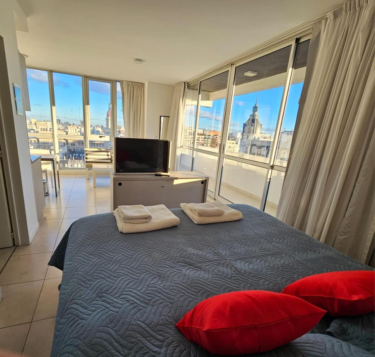 Centrico, Ideal Parejas, Vista Panoramica, Con Piscina Buenos Aires Buitenkant foto